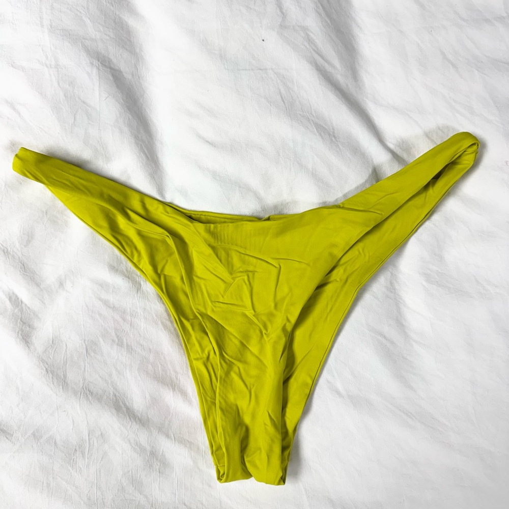 Free People Toast Swim Bikini Bottoms Daiquiri yellow